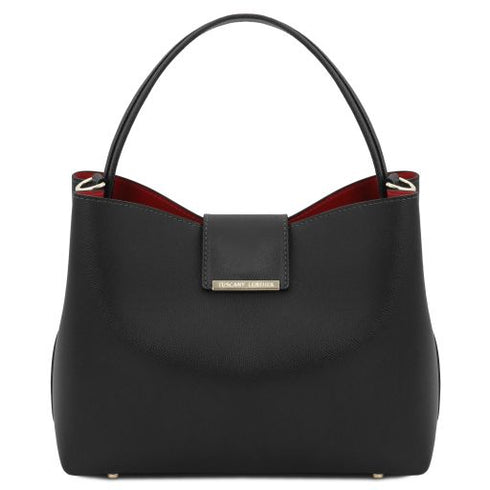 Clio - Leather secchiello bag